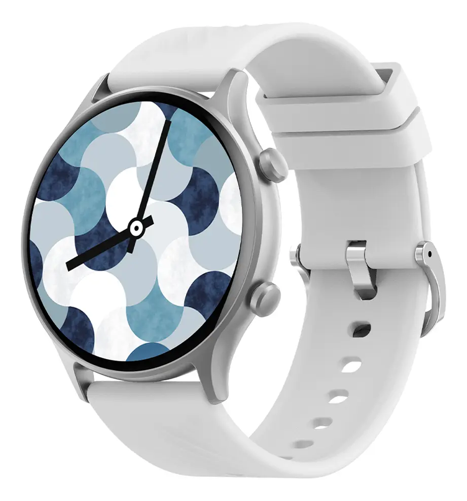 Relógio Smartwatch Bluetooth Zwear Zl73j Tela 1,3 Prata Prata - 1