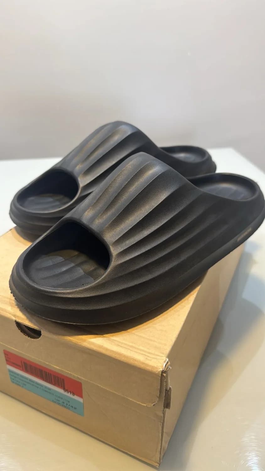 Chinelo Slide Samoa Texturizado Preto nº 40/41 - 1