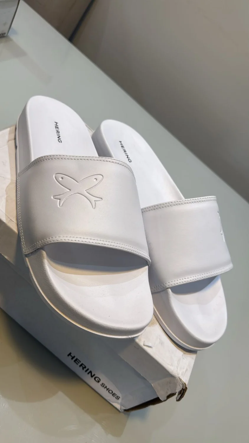 Chinelo Slide Hering Branco Nº 43/44 - 1